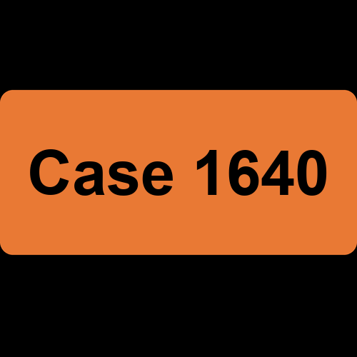 Case 1640